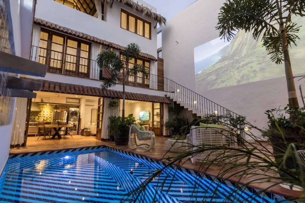 Casa Da Lusso Mexican Style Hacienda بويرتو فالارتا المظهر الخارجي الصورة